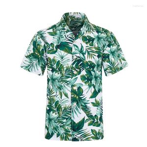 Men's Casual Shirts Shirt 2024 Style Printed Lapel Short-sleeved Hawaiian Vacation Summer Breathable Street Outdoor Work Daily