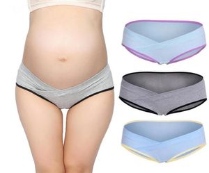 5PcsLot Cotton Maternity Underwear UShaped Low Waist Pregnancy Briefs For Pregnant women Plus size Panties Clothes7459985