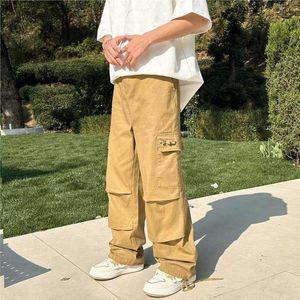 Loose and Fashionable Casual Pants Youthful Trendy Sports Lazy Waist Spring Autumn Cropped for Men