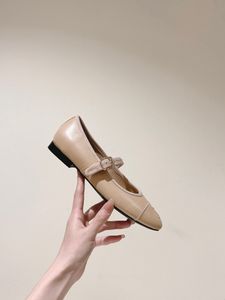 Neue Mary Jane Damenschuhe, Leder, flache Einzelschuhe, gute Qualität, Luxus-Designer-Mary-Jane-Schuhe, Designer-Loafer