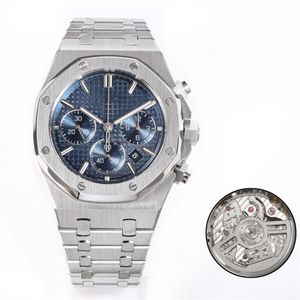 ZF Montre de Luxe Mens Watches 41mm Caliber4401 Chronograph Mechanical Movemen