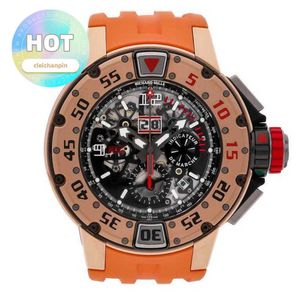 RM Racing Wrist Watch RM032 Sweepback Timer Diver Automatic Gold Men's Watch RG