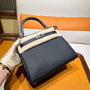 Full handmade Tote Classic handbag Luxury Women's bag togo leather Genuine leather Imported leather 100% handmade30