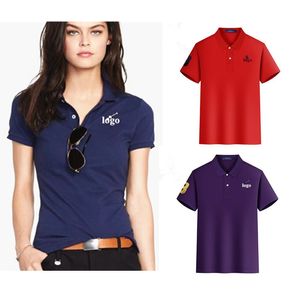 Herrkvinnor Summer 2024 Polo Shirt Designer Polos skjortor för man mode broderi mönster Klädkläder tee svart och vita mens t shirt15 färger