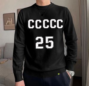 Mens Sweaters Fashion Men's Casual Round Long Sleeve Sweater Men Women Letter Printing Sweaters #29