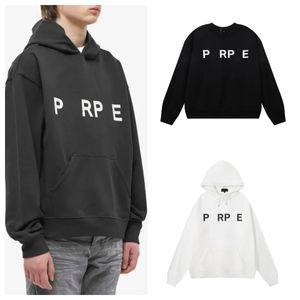 Designer-Herren-Kapuzenpullover, klassische Buchstaben-Stickerei, Damen-Pullover, Kapuzenpullover, Sweatshirts, lange Ärmel, Kapuze, Logo, O-Ausschnitt, Herren-Frau, Tops, Damen-Frau-Pullover, Kapuzenpullover, lila