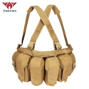 Bags YAKEDA Tactical Vest Hunting Waist Bag Army Military Equipment AK 47 Molle Magazine Pouch Outdoor Hiking Camping Belt Bag