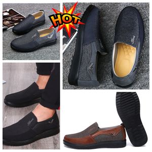 Модель Формальные дизайнеры GAI Man Blacks Shoe Point Toes праздничный банкетный костюм Мужской деловой дизайнерский каблук Минималистская дышащая обувь 38-50 евро софты