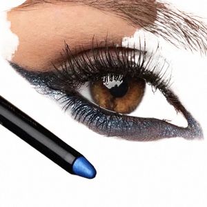 Pearlescent Eyeshadow Pencil Stick Waterproof Glitter Matte Naken Eye Shadow Makeup Pigment Cosmetic Blue White Gold Eyeliner Pen F9GJ#