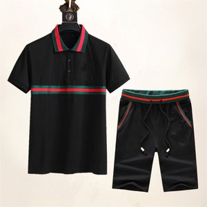Camisa polo fina de manga curta de verão, peça esportiva, novo agasalho masculino, conjunto sólido, corrida casual, a19