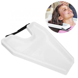 Sets Portable Spa Hair Washing Tray Mobility Shampoo Rinse Washing Tray Neck Rest Hair Salon Accessory for Elderly Disabled People