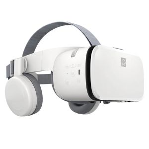 Enheter Original Virtual Reality VR 3D Stereo Wireless Video Glasses Bluetoothcompatib Headset Hjälm för Android iOS för Xiaomi Huawei