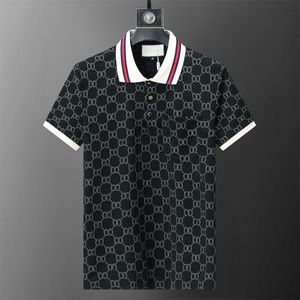 Herren-Polohemden, Sommer, Italien, Designer-Männerkleidung, kurzärmelig, modisches Polo-Freizeit-T-Shirt, mehrere Farben erhältlich, Übergröße M-3XL