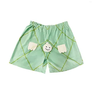 Men's Shorts Unisex Summer Fashion Trend Couple Funny Animal Doll Loose Solid Color Comfortable Sleeppants