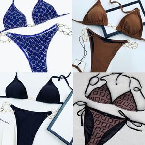 Kosze damskie Kąciki Projektant Bikini Swimodwear Sexy Swimsuit Summer Fashion Woman Beach Swim Ubranie