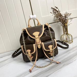 23 designer ryggsäck tryckt crossbody väska retro vintage blommor kvinnors axelväska kedja påse ryggsäck lyxiga män flera fickor dubbel cambridge väska