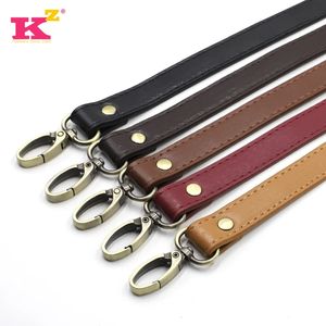 110-120cm ayarlanabilir torba kayış deri torba sap omuz crossbody el çantası sapı DIY aksesuarları için değiştirme kz0075 240314