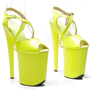 Buty taneczne Laijianjinxia 23 cm/9 cala Pu Upper Sexy Exotic High Heel Platforme Party Sandals Sandals Pole 061