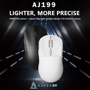 AJAZZ AJ199 24G Wireless Mouse Optical Möss med USB -mottagare Gamer 26000DPI 6 -knappar för dator PC Laptop Accessories 240309