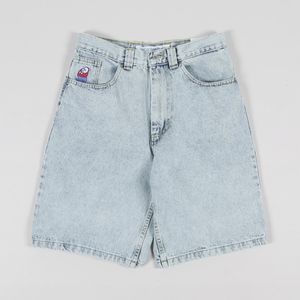 Streetwear grande menino shorts y2k harajuku hip hop dos desenhos animados gráfico bordado baggy denim ginásio shorts gótico masculino basquete shorts 240318