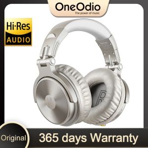 Kopfhörer Oneodio Bluetooth 5.2 Wireless Kopfhörer mit Mikrofon 110H Playtime Foldable Deep Bass Stereo -Proc -Ohrhörer für PC -Telefon