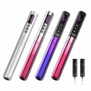 EZ Multifuncti Permanent Makeup Wirel Batterie Tattoo Pen Maschine für PMU SMP Augenbraue Eyeline Lippen Patrone Nadeln T2Nk #