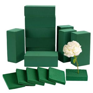 10 Stück Blumenschaumblock DIY Blumenverpackung Grüner Styroporziegel Schlamm Künstlicher Blumenhalter Hochzeit Garten Heimdekoration 240309