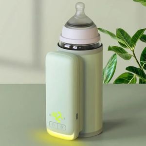 Portable and Fast Night Milk Dispenser Rechargeable Intelligent Constant Temperature Bottle Heating Insulation Sleeve 240322