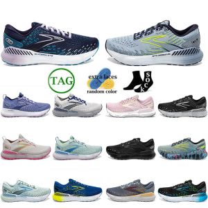 Brooks Glycerin 20 Ghost Neutral кроссовки для мужчин, мужские и женские дизайнерские кроссовки на открытом воздухе, тройные устойчивые дышащие спортивные кроссовки