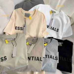 EssentialShoody 디자이너 남성 티셔츠 Essen EssentialShoodie Tees 인쇄 느슨한 짧은 슬리브 레터 캐주얼면 셔츠 EssentialSweatshirts