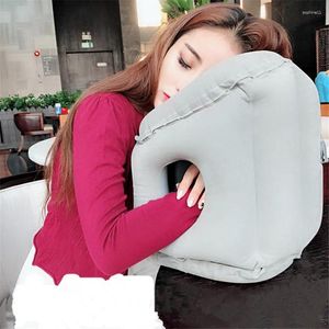 Pillow Fashiong Inflatable Pillows Air Soft Cushion Trip Portable Innovative Products Body Support Foldable Blow Neck Travel