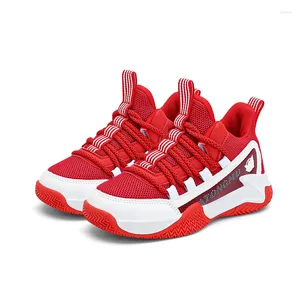 Basketball Shoes Childrens For Girl Student Indoor Field Training Trainers High-quality Non-slip Sneakers Kids Basktball