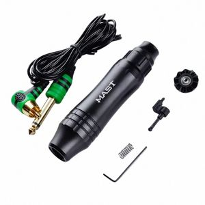 Mast Tattoo P10 Ultra Makeup Permanent RCA Maschine Rotary Tattoo Gun Pen 3,5 mm Hublänge Patrone Nadeln Augenbrauen Lippen 64yV #