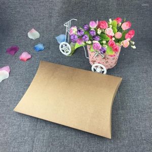 Gift Wrap 10 Pcs 30x 21 X 3.5 Cm Large Kraft Paper Pillow Box Clothes / Candy Petal