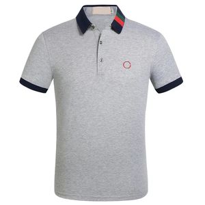 Tasarımcı Polo Erkek Tişörtleri Moda İşlemeli Tasarımcılar Tshirt V Boyun Pamuk High Street Erkekler Sıradan T Shirt Lüks Gündelik Çift Giysileri