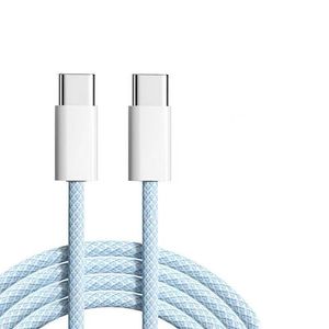 PD 60W Szybka ładowarka kabel USB C do USB Cable typu C dla iPhone 15 Pro Max 15 Pro 15 Puls Samsung ładowanie linii danych