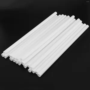 Backformen, weiße Kuchendübelstangen für gestuften Aufbau und Stapeln, unterstützende runde Dübelstrohhalme, 30,5 cm, 22 Stück