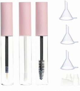 1,5 ml/5 ml/10 ml Protoble Empty Pink Mascara Tube Eyeliner och Lip Gloss Tube DIY REFILLABLE PROV BAKKA KOSMETIC CAINER E5R9#