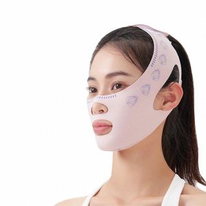 çene yanak incelme bandaj v şekillendirici v hat kaldırma maskesi yüz kaldırma anti kırışıklık kayış bandı slee maskesi güzellik sağlığı f1kn#