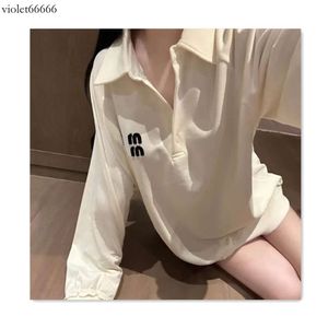 丸首の文字刺繍ウサギパターンピュアコットンセーターパーカーポロTシャツ女性用途カジュアルデザイナーパーカー