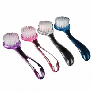 new Soft Bristle Exfoliating Facial Cleanser Brush Face Cleaning Wing Cap Brush Scrub Plastic N-electric Cleansing Brush p65M#