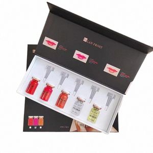 8 ml BB Lip Makeup Mix Kit Permanent Makeup Lip Gloss Pigment Ampoule Serum Starter Kit för läppfärgning Fuktande behandling G60X#