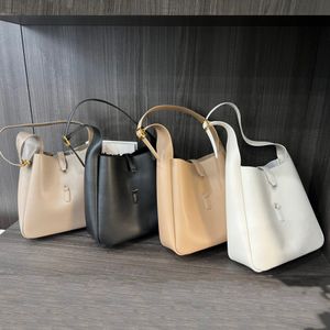 borsa a tracolla da donna le 5 a 7 elastica grande in pelle liscia borsa a tracolla con fodera in pelle scamosciata di lusso firmata hardware dorato chiusura con gancio borsa hobo