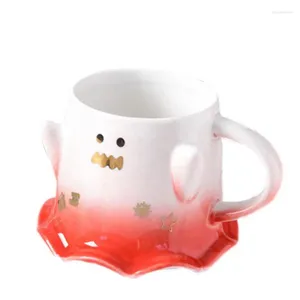 Canecas Caneca de café Home Decor Xícaras de chá de cerâmica com design fantasma 465ml Suprimentos bebendo resistente ao calor criativo decorativo