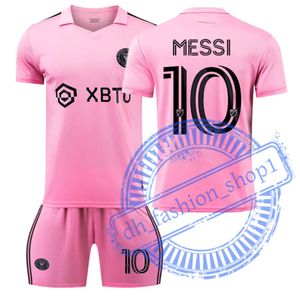 23 Miami Jersey Argentina 10 Messis Jersey Pulga Jerseys Home and Away Children's National Team Football Jersey Soccer Shirt Football Shirt 135 658