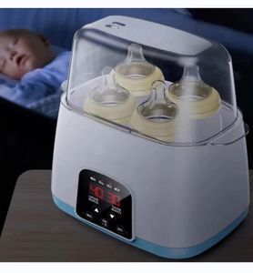 Baby Bottle Sterilizer Milk Warmer 6 i 1 Multifunktion Automatisk Intelligent Thermostat Desinfection Thermos 240322