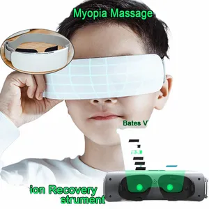Visi Recovery Training Device EMS Acuprure Child Restore Myopia Glasses Eye Massage Instrument Smart Green Eye Massager T8HB＃