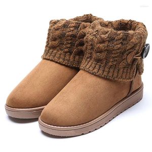 Freizeitschuhe Damen Laurel Boot Patrice Stiefel Mode Winter Bequemer Knöchel mit Slip On Furry Short Booties Classic