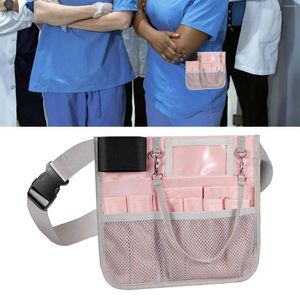 Sacos de cintura Fanny Pack com suporte de fita cinto ajustável para praticantes bolsa de ferramenta de enfermagem