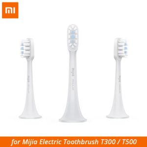 Tandborste Original Mijia Electric Toothbrush Head 3PCS för T300 / T500 Smart Sonic Tandborste Akustisk ren 3D -borsthuvud Kombinerar